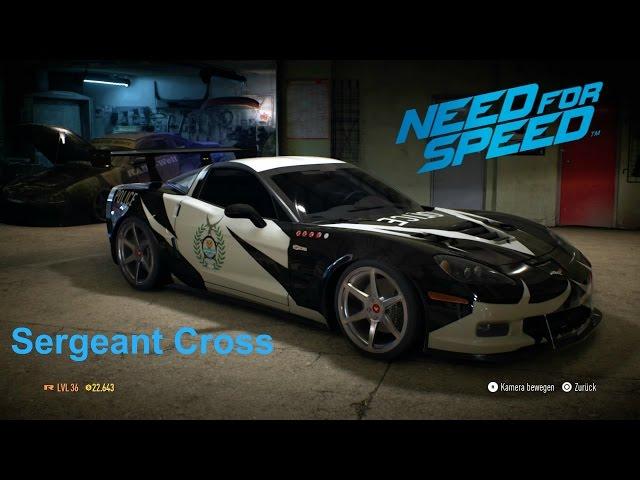 Corvette Z06 | Sergeant Cross | Need for Speed (PS4)