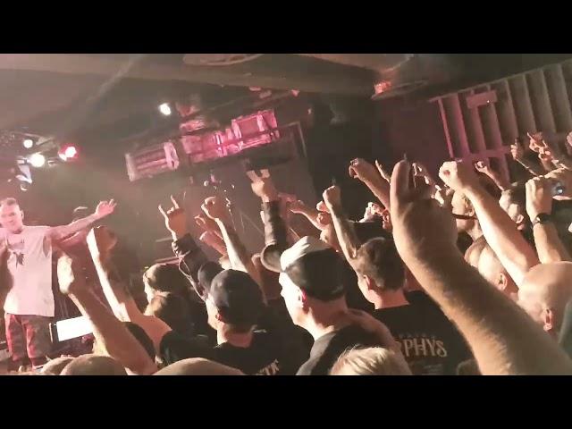 agnostic front -start koncertu Warszawa 17.10.2022