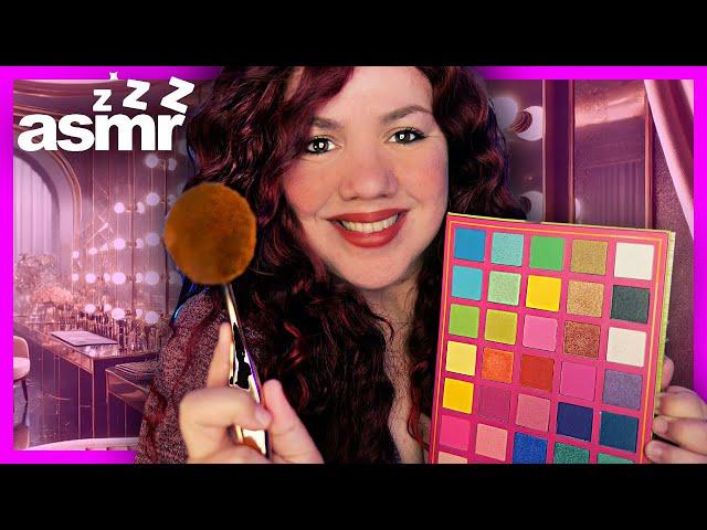 ASMR Beauty Guru Does your Colorful MAKEUP Roleplay