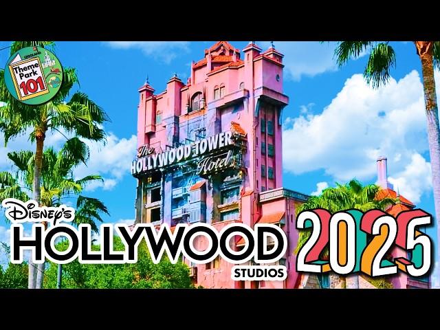 Disney's Hollywood Studios RIDES & ATTRACTIONS 2025 - Walt Disney World