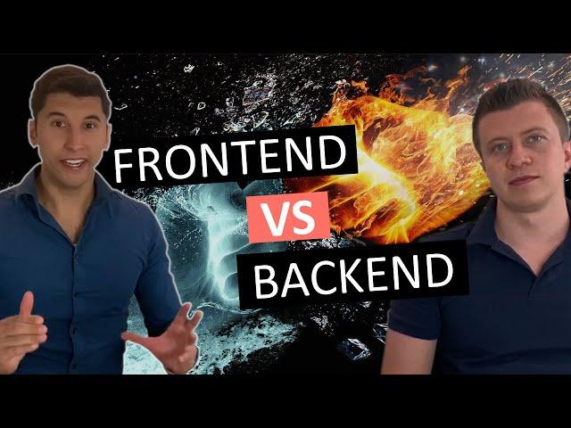Frontend & Backend - Unterschied einfach erklärt 