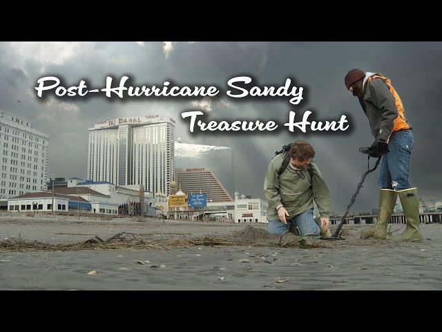 Metal Detecting the Post-Hurricane Sandy Beaches of Atlantic City