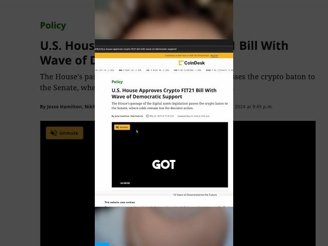 The FIT 21 Bill - Impact on Crypto!!! #crypto