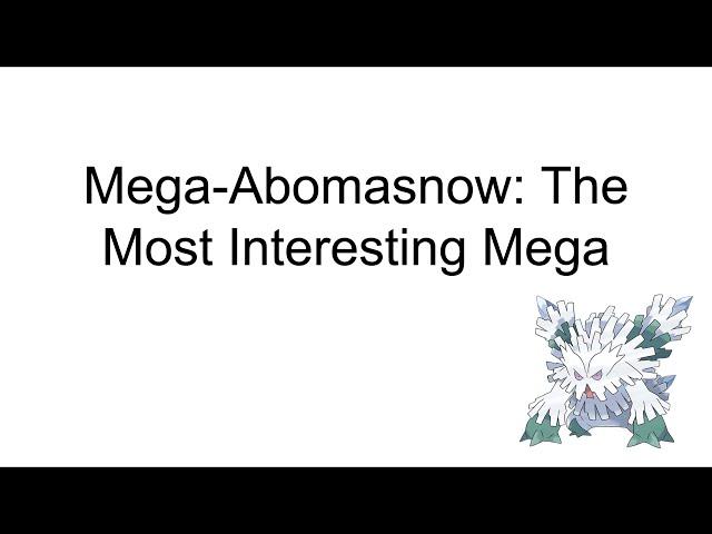 A PowerPoint about Abomasnow