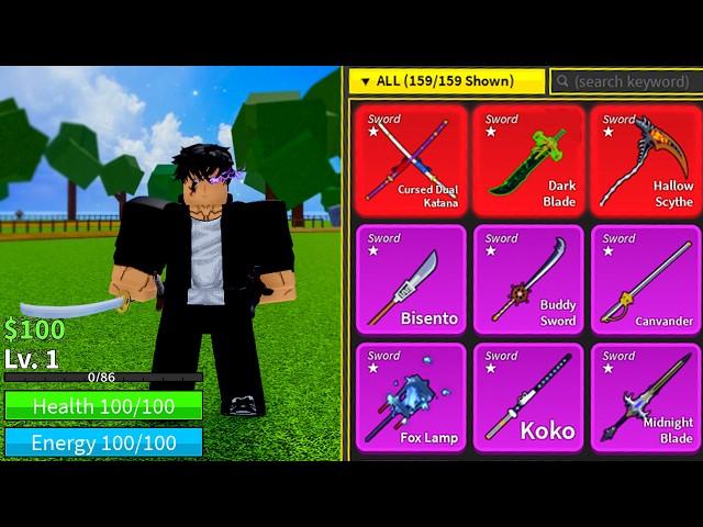 Noob to PRO avec tout les SWORD + v4 de Blox Fruits !