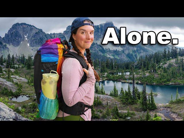 A Day in My Life Solo Backpacking to a Remote Alpine Lake!