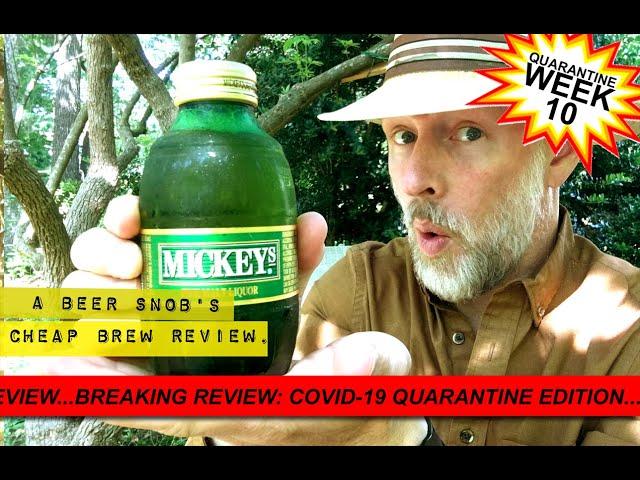 Mickey's Malt Liquor Beer Review by A Beer Snob's Cheap Brew Review