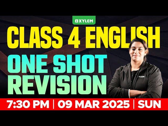 Class 4 English | One Shot Revision! | Xylem Class 4