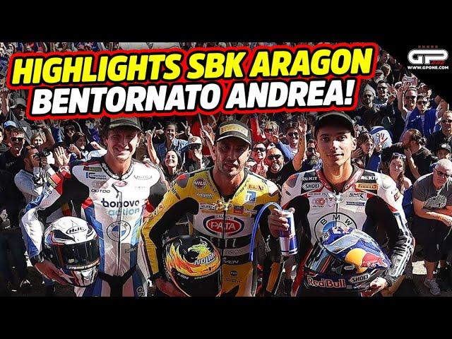 Highlights SBK Aragon Gara1: bentornato Andrea!