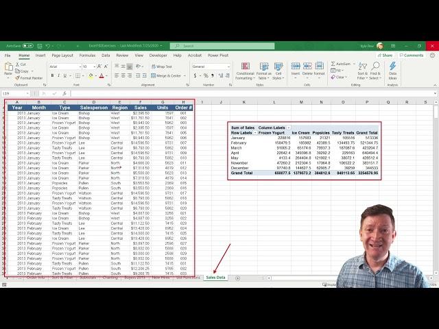 001 Understanding Excel PivotTables