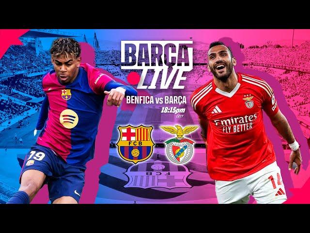  BARÇA LIVE |  FC BARCELONA vs BENFICA | CHAMPIONS LEAGUE 24/25 ROUND OF 16 