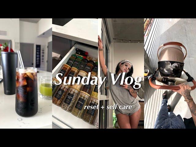 MY SUNDAY RESET | selfcare routine, clean with me, nail appointment, wash day
