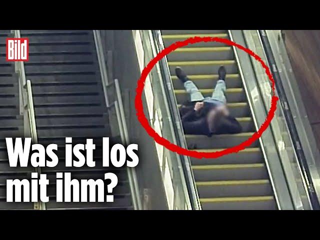 Besoffene fahren Rolltreppe – 5 witzige Fails