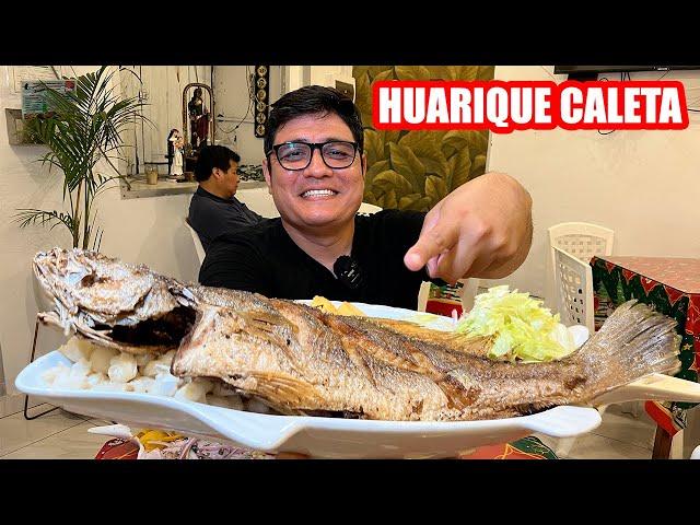 We ate the biggest fried fish in PERU | ft @DiloNomas