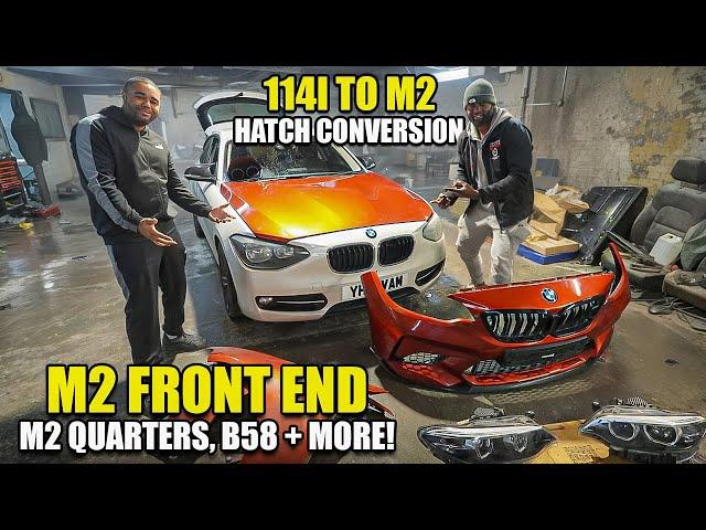 BMW 114i to M140i CONVERSION BUILD | Phase 1: The Conversion Begins