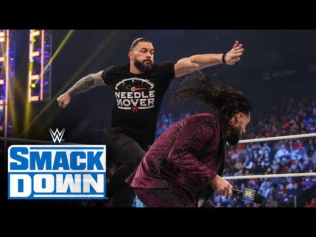 Seth “Freakin” Rollins gets inside Roman Reigns’ head before Royal Rumble: SmackDown, Jan. 28, 2022