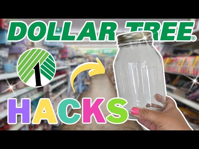 GENIUS  Dollar Tree DIY Crafts Using Mason Jars