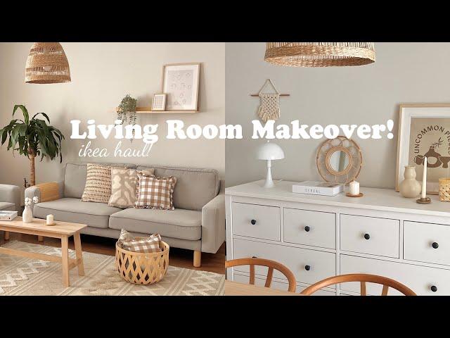 living room makeover  korean & scandish  + ikea haul 