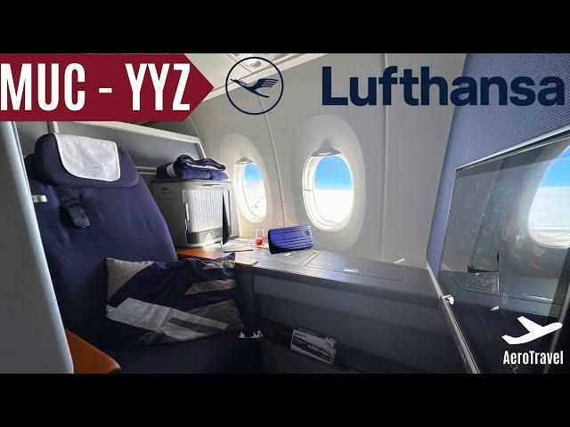 LUFTHANSA BUSINESS CLASS SUITE | NEW ALLEGRIS BUSINESS CLASS | MUNICH - TORONTO | TRIPREPORT 4K UHD