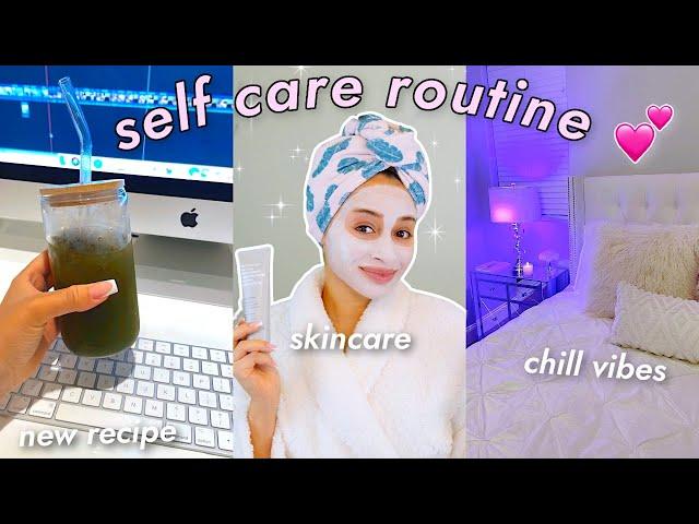 SELF CARE ROUTINE! *DIY facial, reset vlog & healing journey*