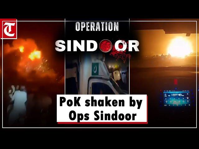 Operation Sindoor: Loud explosions left people in PoK stunned as India targeted terror camps