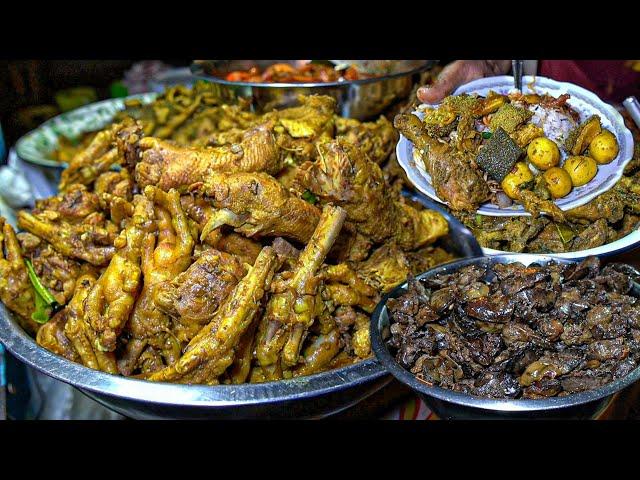 JUALAN CUMA DI TROTOAR TAPI YANG BELI SAMPAI NGANTRI- Nasi Campur Mak