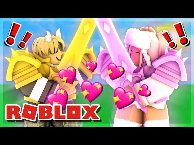 I 1v1'd My GIRLFRIEND... Roblox Bedwars!