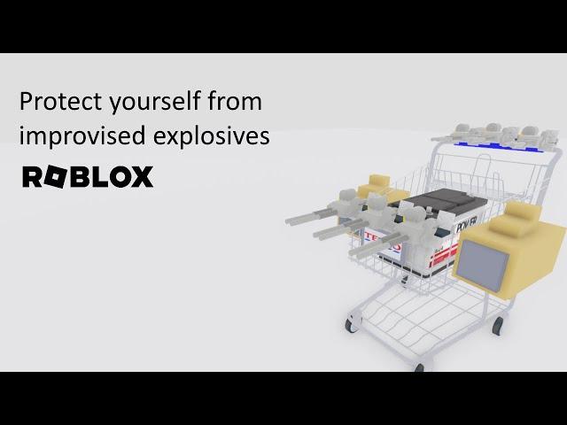 How to Protect Your Shopping Trolley From Improvised Explosives (ROBLOX ANIMATION)