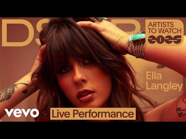 Ella Langley - weren’t for the wind (Live) | Vevo DSCVR Artists to Watch 2025