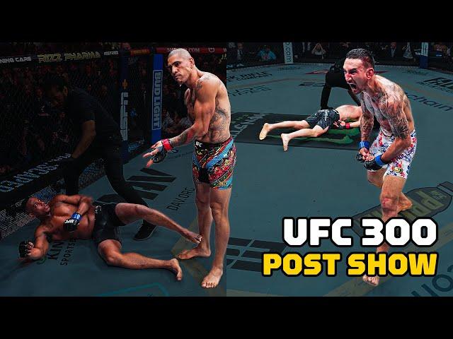 UFC 300 Post Show: Reaction To Alex Pereira's KO, Max Holloway's Insanity, Epic Night Of Fights