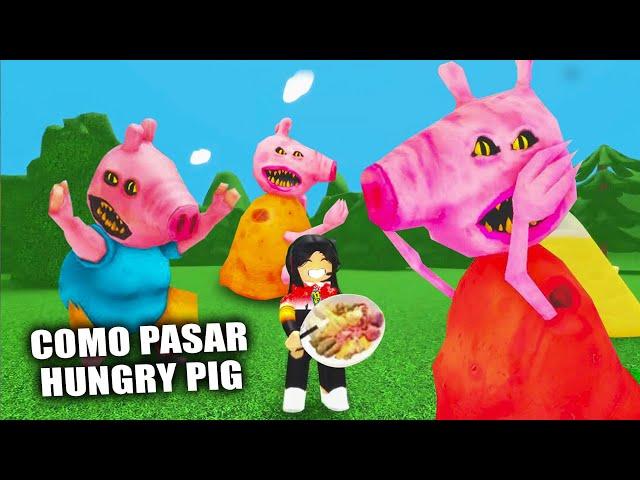 COMO ESCAPAR DE LA FAMILIA PEPPA PIG.EXE ROBLOX | Hungry Pig