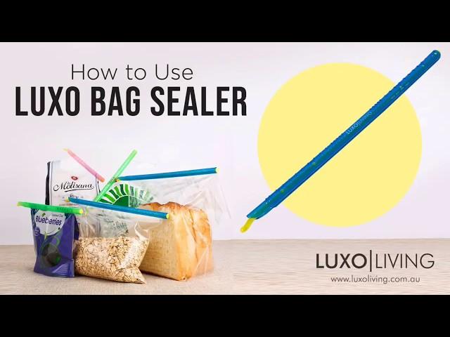 How to use Luxo Bag Sealer to keep your food fresh and crisp - LUXO LIVING | Tips and Tricks