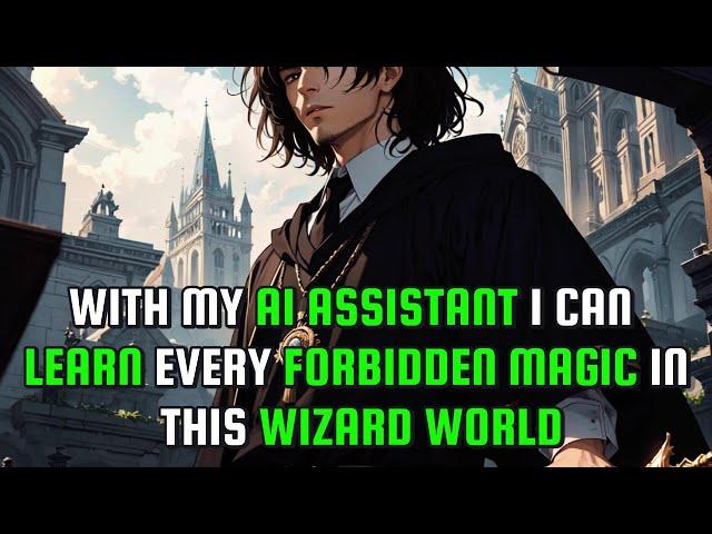 with my AI ASSISTANT i can LEARN EVERY FORBIDDEN MAGIC in this WIZARD WORLD