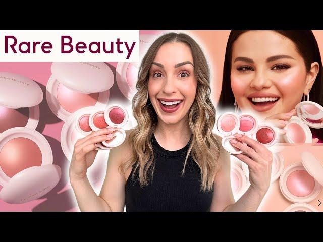 RARE BEAUTY SOFT PINCH LUMINOUS POWDER BLUSHES  EVERY SHADE! Swatches, Demo, Review