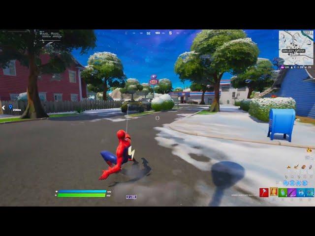 Fortnite Spiderman Mythic