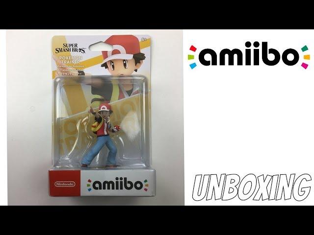 POKEMON TRAINER AMIIBO SUPER SMASH BROS SERIES UNBOXING