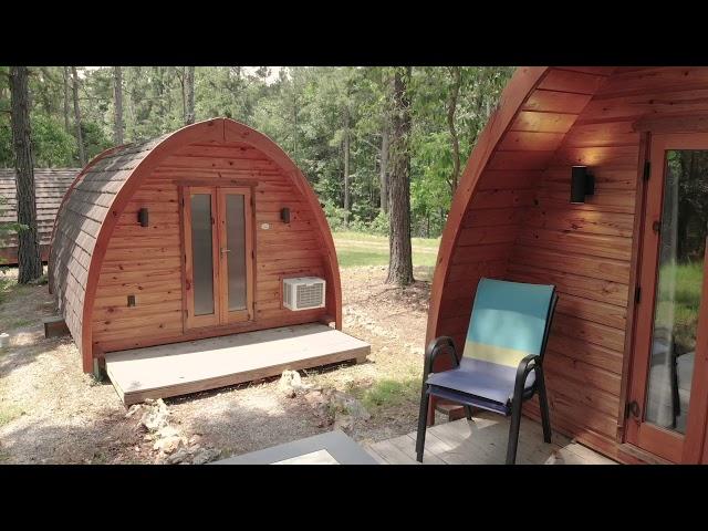 Eureka Springs Arkansas GLAMPING | The Glampods at Iris Hill