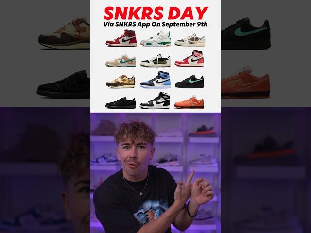 Every sneaker dropping Nike SNKRS day