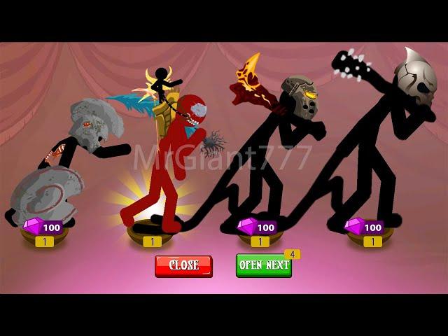 UNLOCK 4 GIANT BOSS SUPER ZOMBIE TO DESTROY ALL STICKMAN ENEMY | Stick War Legacy Mod | MrGiant777