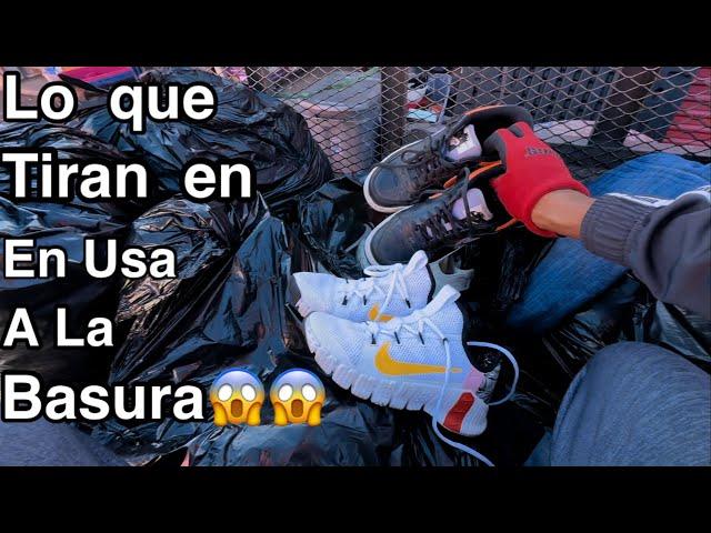 LO QUE TIRAN EN LOS ESTADOS UNIDOSA La BasuraTENIS Y ROPA DE MARCA@ChuchoLoquetiranenusa