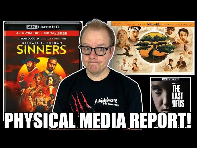 SINNERS, The LAST Of Us, And A KARATE Kid 4K Boxset! | The Physical MEDIA Report #266