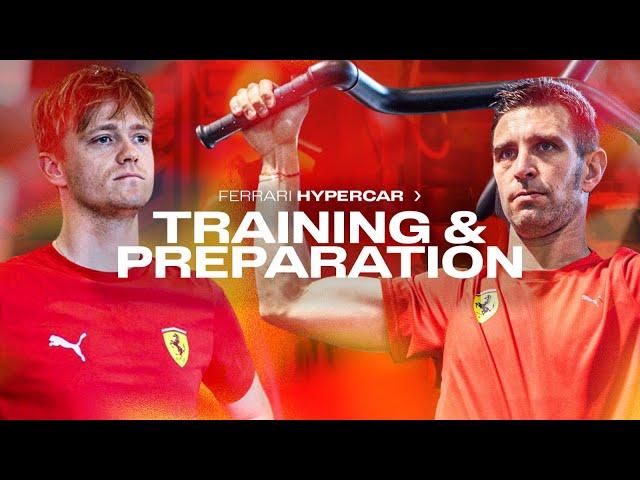 Driver training and preparation | Ferrari Hypercar