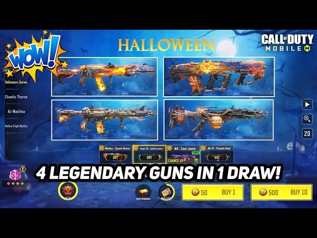 Buying full Halloween Series Lucky Draw CODM