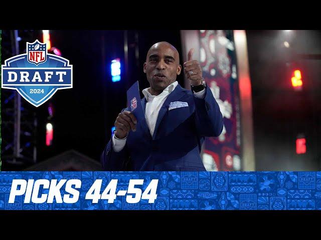 Picks 44-54: The First Safety is Off the Board! | 2024 NFL Draft