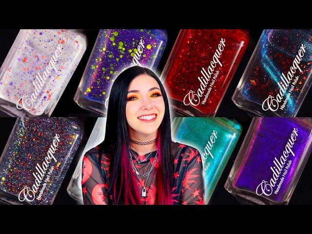 Cadillacquer HALLOWEEN 2024 Nail Polish Collection Swatch & Review! || KELLI MARISSA