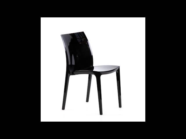 Allibert Sento chair black 360 view