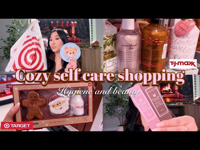 Let’s go self care + beauty shopping  (hygiene products, holiday scrubs, beauty + haul at the end)