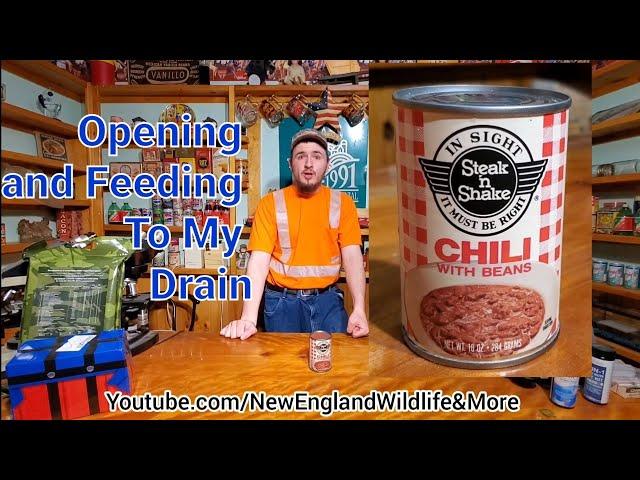 Opening 38 Year Old Chili and Beans. FT The Drain