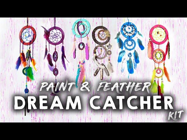 Paint & Feather Dream Catcher Kit | Crafting with Feathers!