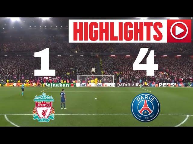  RÉSUMÉ : Liverpool vs PSG 1 - 4 | HIGHLIGHTS & Penalties | Ligue des Champions 24/25